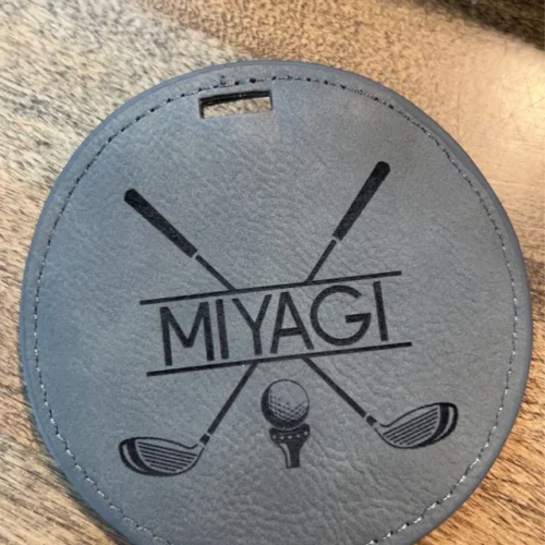 Golf Bag Tag - Personalized Golf Gifts for Men or woman - Custom Golf Accessories photo review