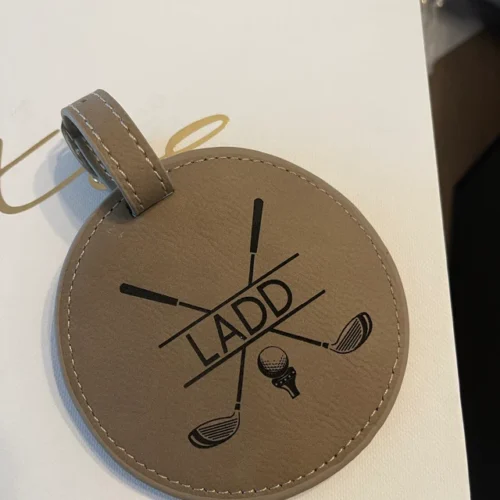 Golf Bag Tag - Personalized Golf Gifts for Men or woman - Custom Golf Accessories photo review